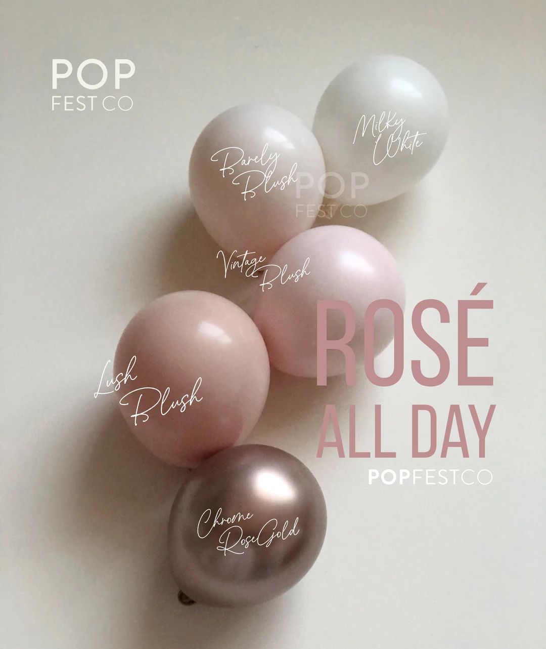 DIY Balloon Garland Arch Kit / Custom High Quality MATTE Colors-Pink, Blush, White, Rose Gold, Bi... | Etsy (US)