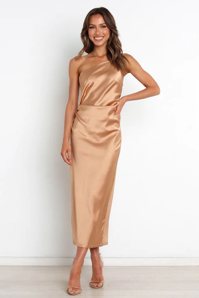 Luella Dress - Gold | Petal & Pup (AU)