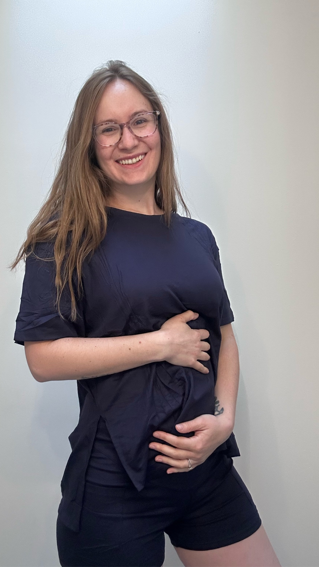 Comfy, cute, and bump-friendly 🤍

This maternity lounge will be on repeat —super soft, lightweight, and actually flattering (even as the bump grows 🙌). The top has the perfect relaxed fit without looking oversized, and the shorts are stretchy without digging in.

Perfect for lounging at home, running errands, or those “I still want to feel put together” days ✨

#LTKBaby #LTKmomlife #LTKBump