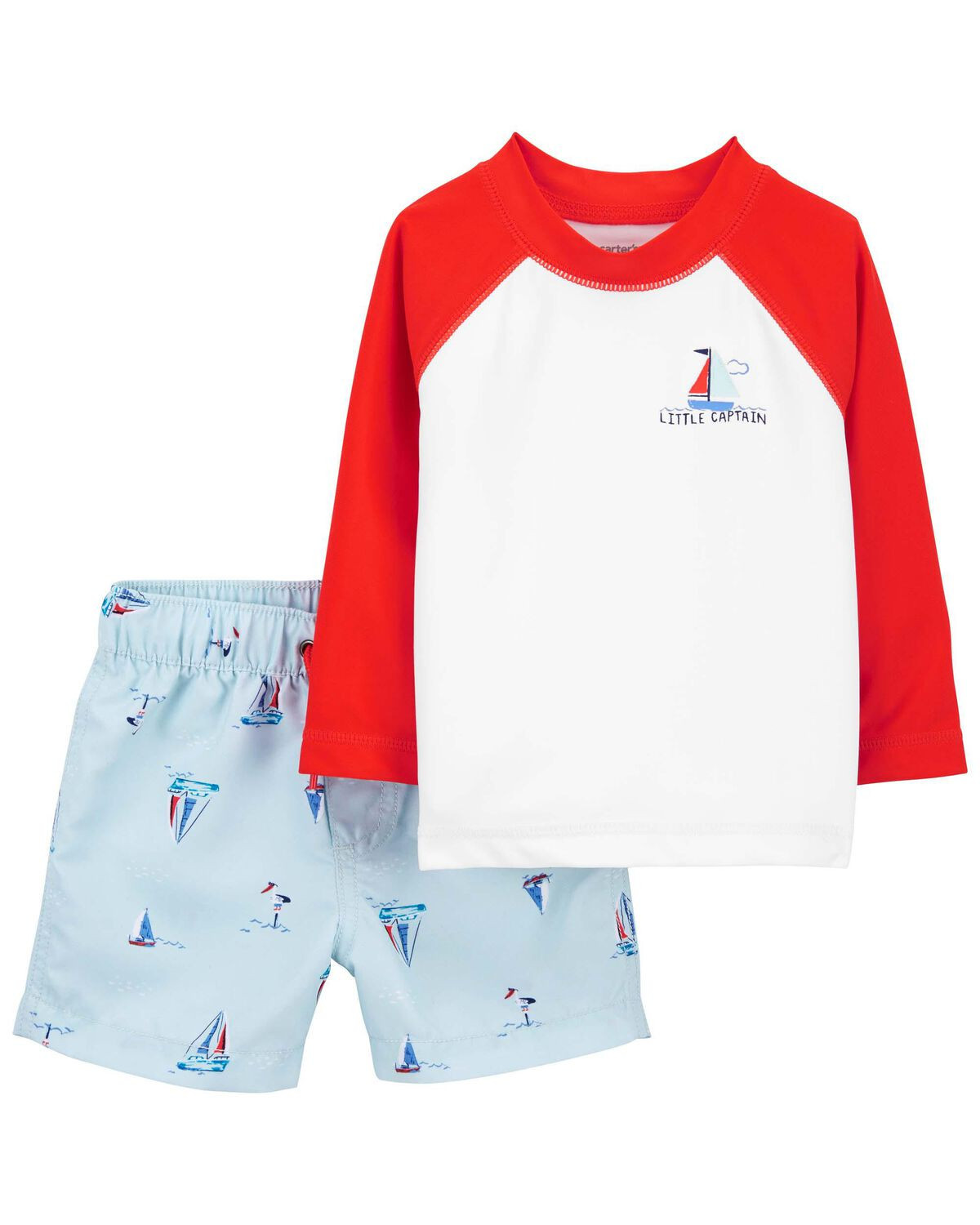 Baby 2-Piece Sailboat Rashguard Set | Carter's