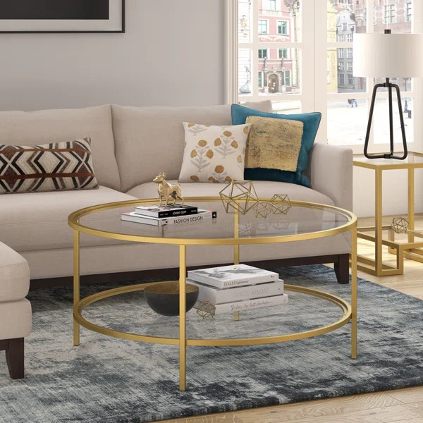 Magdalen Coffee Table with Storage | Wayfair North America