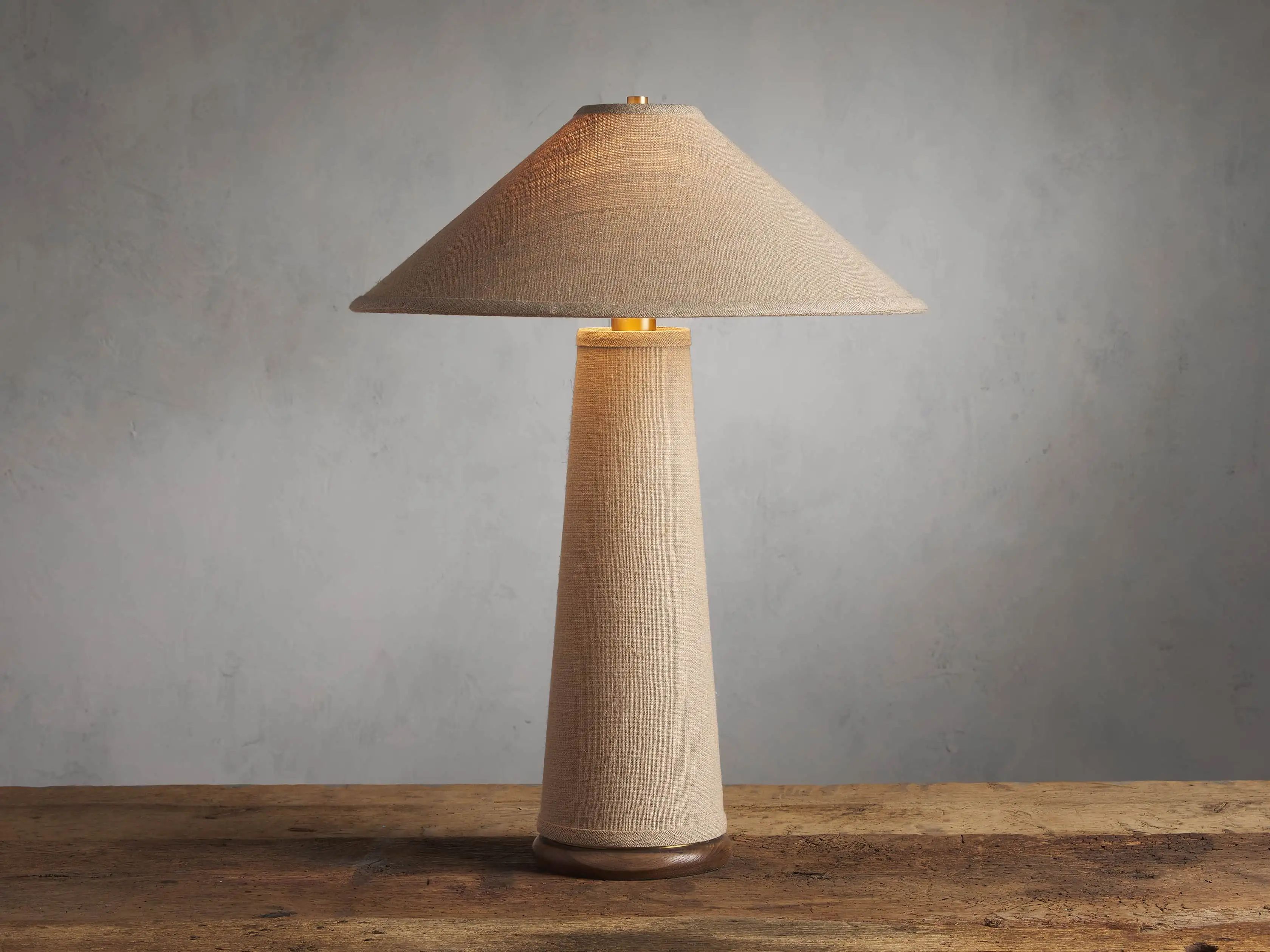 Ombra Table Lamp in Natural | Arhaus