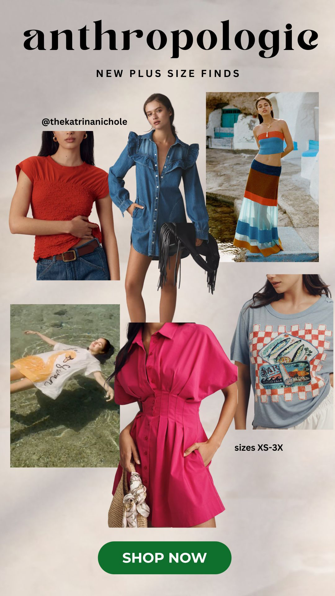new summer finds from Anthropologie  

 #LTKSummerEdit #LTKStyleTip #LTKPlusSize