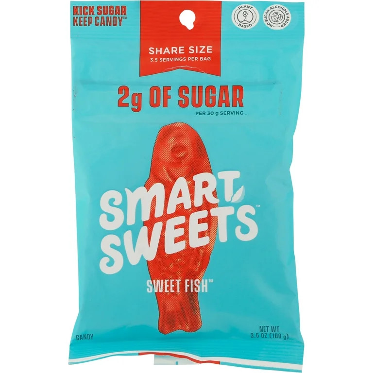 Smart Sweets Novelty Shape Berry Fish Bag 3.5 oz - Walmart.com | Walmart (US)