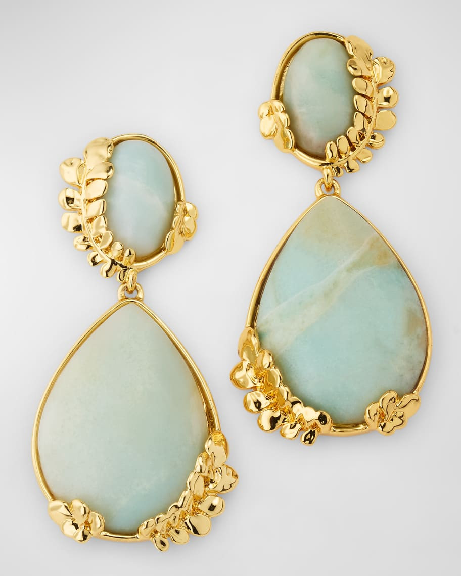 Mignonne Gavigan Marrakech Drop Earrings, Light Blue | Neiman Marcus