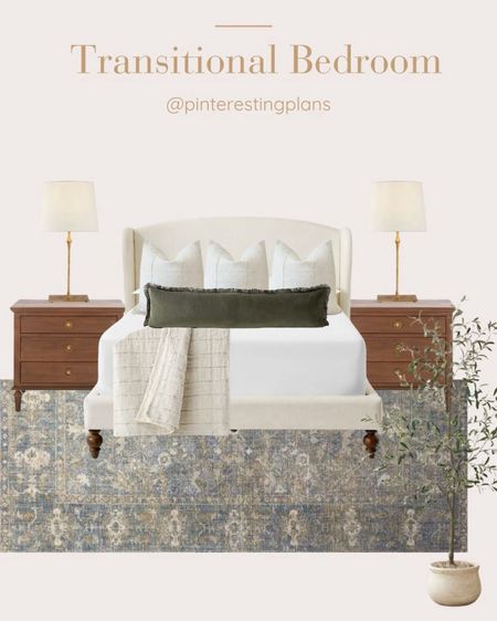 Transitional bedroom design. Home decor. 

#LTKStyleTip #LTKHome #LTKSaleAlert