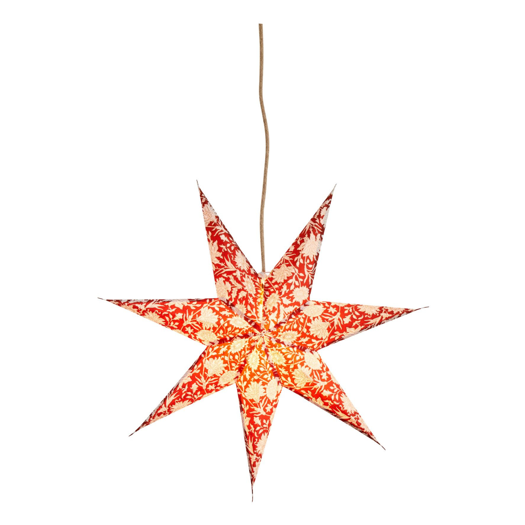 Recycled Paper Star | Brick red | Smallable