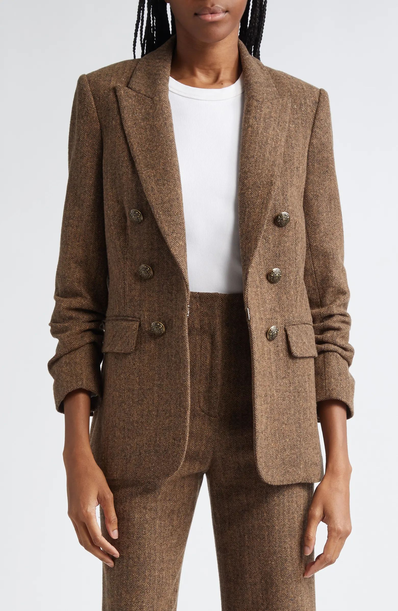 Veronica Beard Beacon Herringbone Dickey Jacket | Nordstrom | Nordstrom