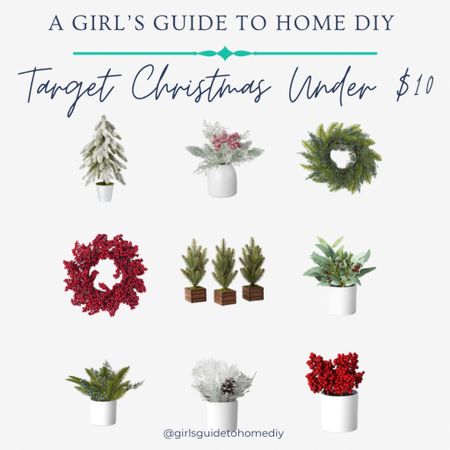 All these cute Greenery options for your Christmas decor, all under $10 at Target! 

Target finds, budget Christmas decor, budget holiday decor, mini Christmas tree, mini Chrsitmas wreaths, faux Christmas greens, faux Christmas plants, cheap Christmas decor, cheap holiday decor, minimalist holiday decor, coastal Christmas decor

#LTKunder50 #LTKHoliday #LTKSeasonal