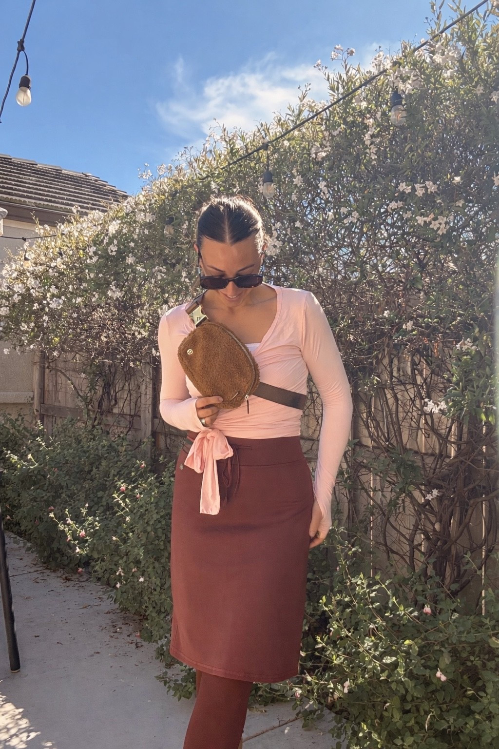 Linking similar skirts here 💘 linked the top and my sunnies and other similar options 

#LTKootd #LTKgrwm #LTKmomlife
