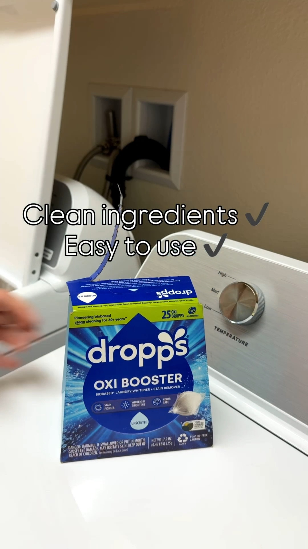 Sensitive skin + 4 boys = laundry that needs to WORK without the harsh stuff. #ad

I’ve been reaching for Dropps because the ingredients are clean, the Oxi Booster is so simple to use, and it actually keeps up with our messes (which is saying a lot 😅).

Bonus: you can now grab Dropps on Walmart.com for quick and easy delivery 🙌


#LTKmomlife #LTKHome #LTKKids