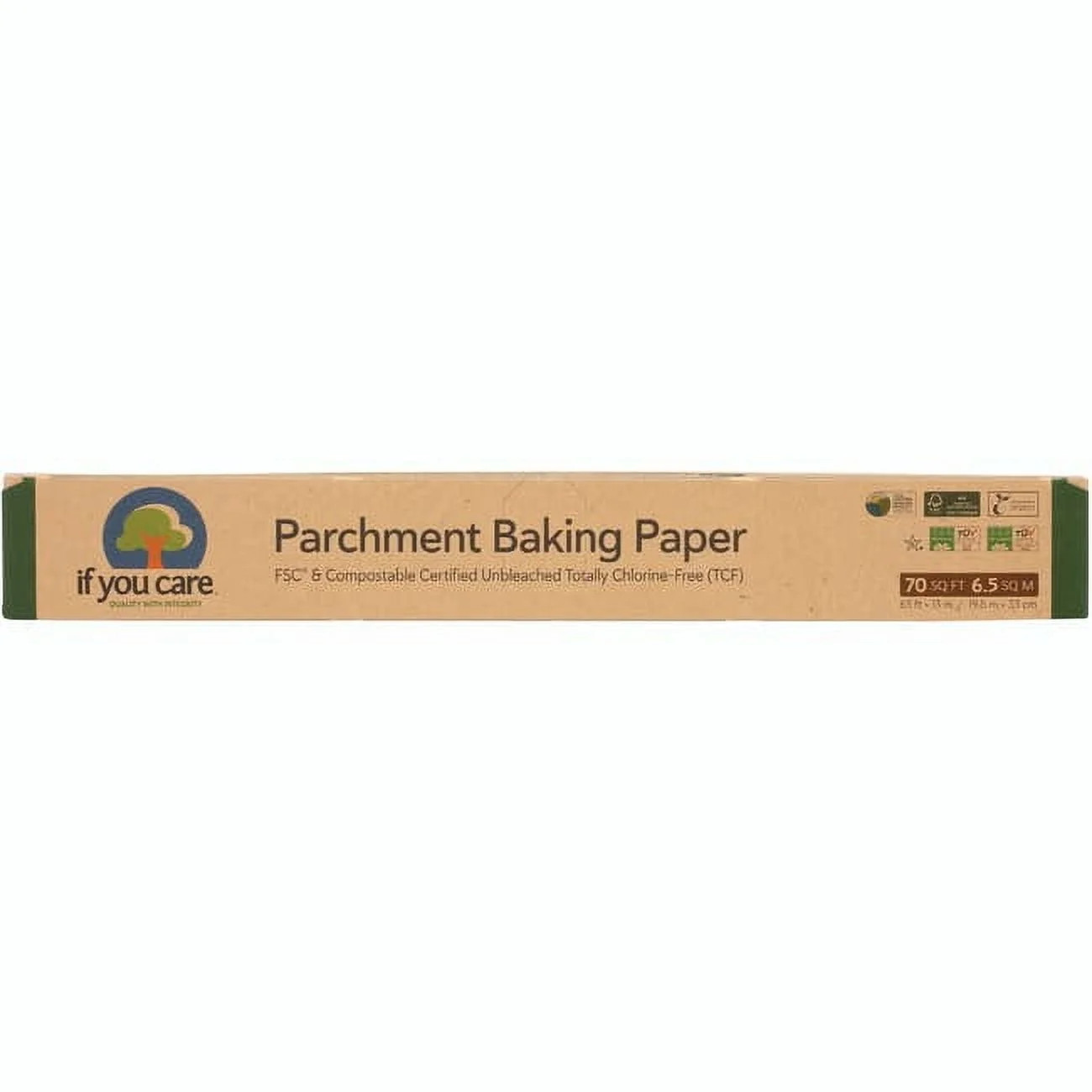If You Care Parchment Baking Paper, Unbleached, 70 Sq Ft, 1 Ct | Walmart (US)