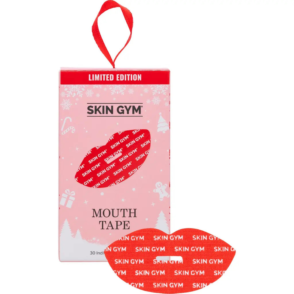 Skin Gym The Holiday Mouth Tape in Red at Nordstrom | Nordstrom