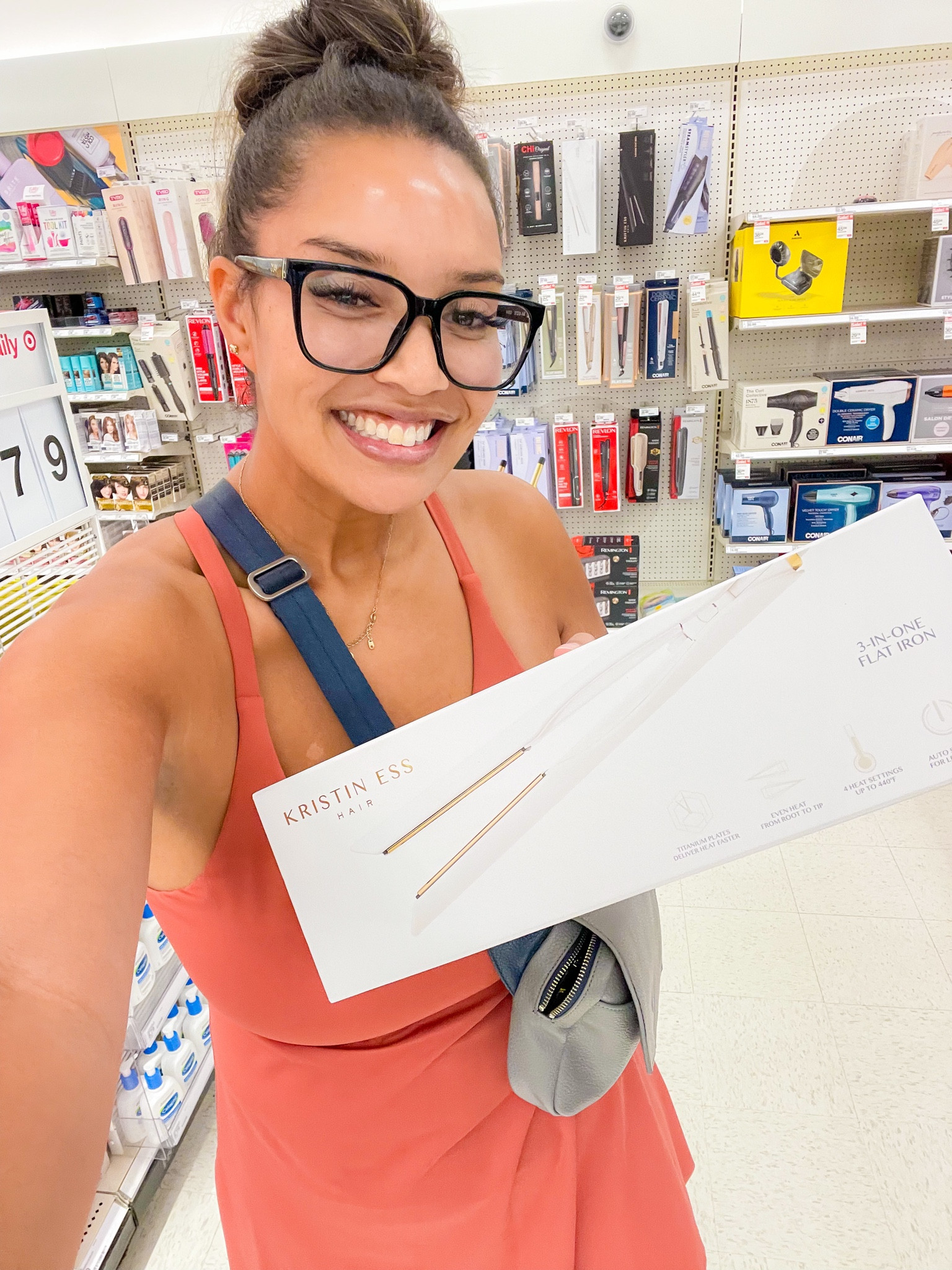 I always get asked on LIVE what straightener I use for my GRWM. Well here it is!! My hair is currently in a post gym/rain storm mom bun but wanted to make sure y’all got this while I was there!

#LTKunder100 #LTKstyletip #LTKFind