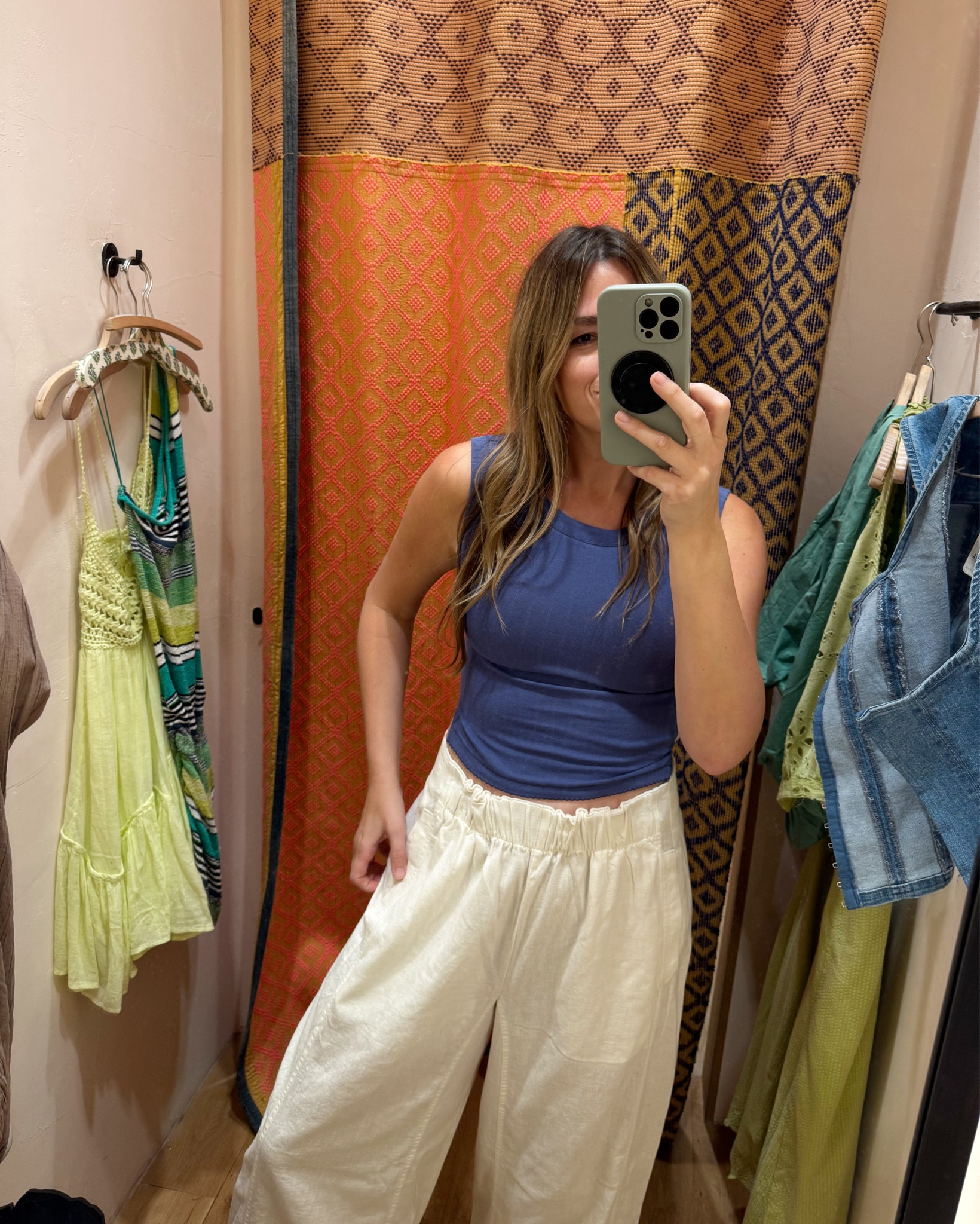 Spring outfit Free People try-on! Loving all the bright colors I’m seeing! The maxi dress, pull-on pants and matching set!

#LTKootd #LTKOver40 #LTKTall
