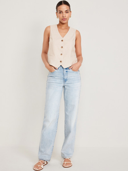 High-Waisted OG Loose Jeans | Old Navy (CA)