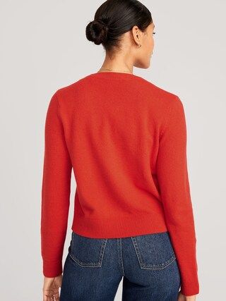 Cropped Cardigan Sweater for Women | Old Navy (US)