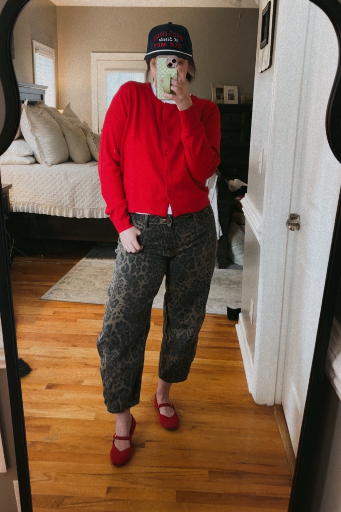 Loving the bright cherry reds and cheetah prints this season  

#LTKMidsize #LTKFindsUnder50 #LTKStyleTip