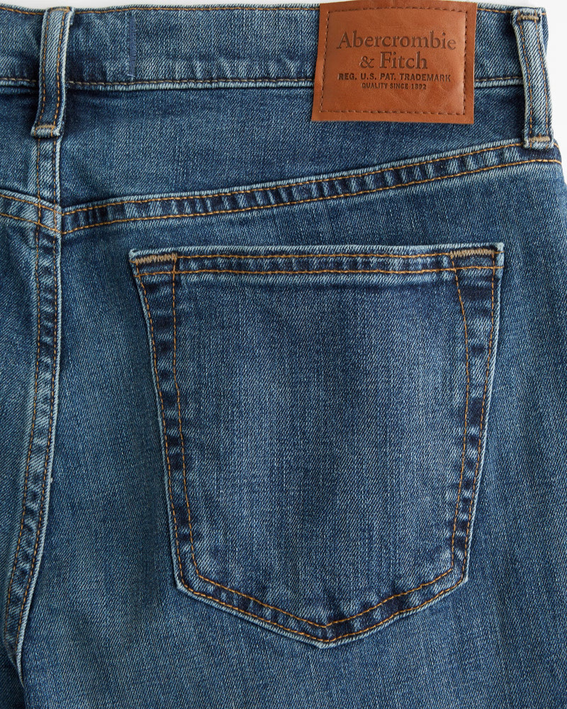 Athletic Straight Jean | Abercrombie & Fitch (US)