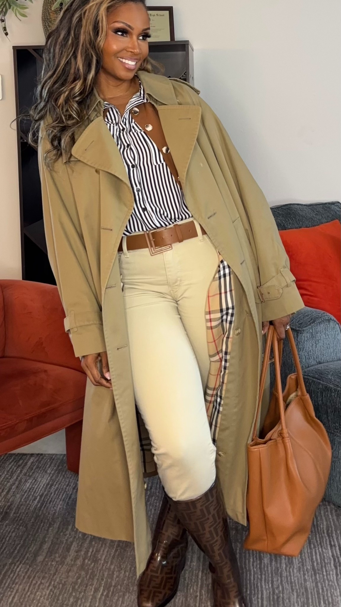 Fall fashion trenchcoat weather
Burberry trenchcoat and news is giving very much quiet luxury.

#LTKTall #LTKMidsize #LTKStyleTip