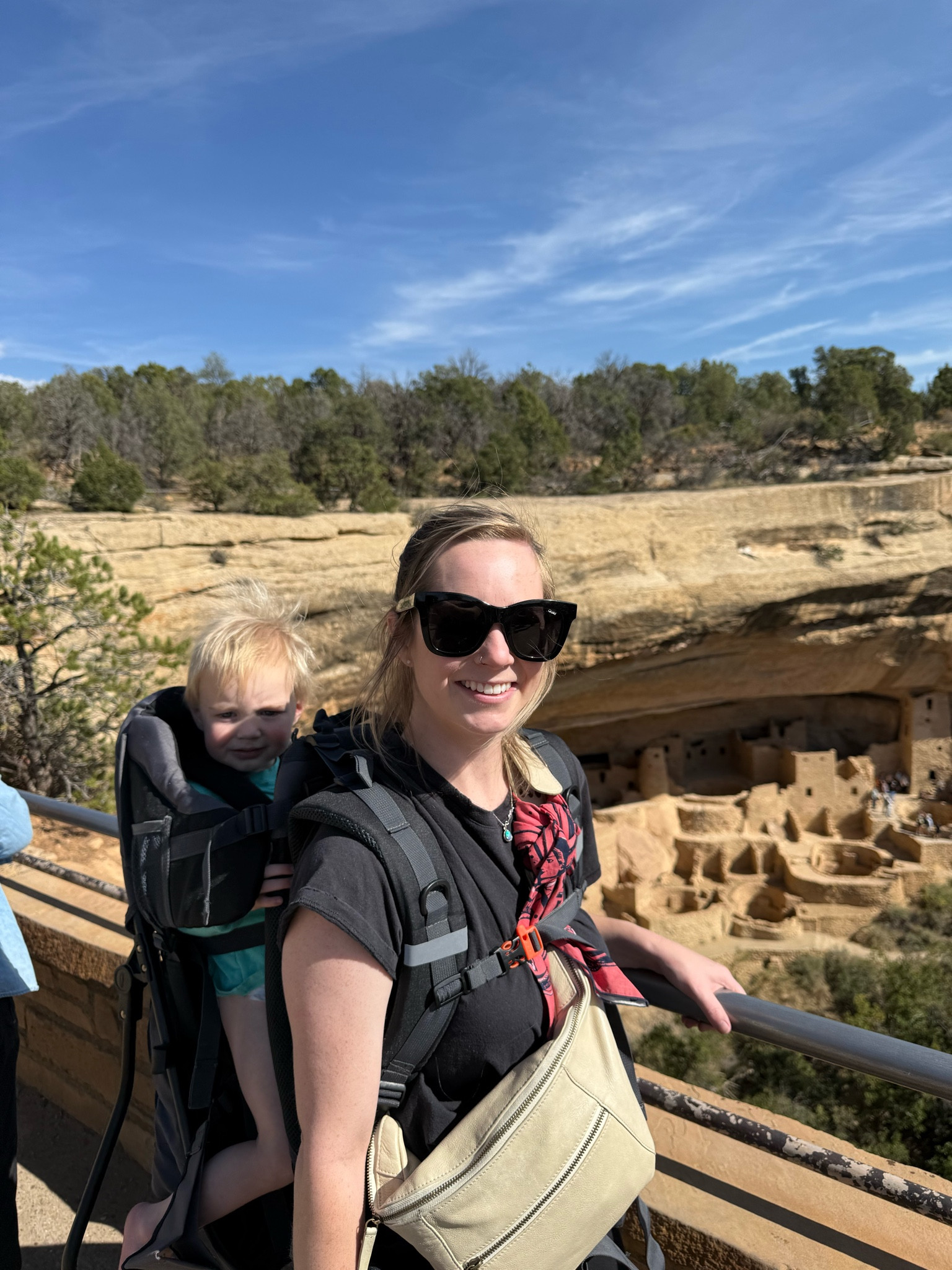 Hiking at the Mesa Verde National Park! This hiking baby carrier is a game changer! My 21 month old loves it and doesn’t fuss one bit! The 5 point harness gives me peace of mind that I know he is safe and secure! It’s also on sale right now! 

#LTKSaleAlert #LTKFamily #LTKActive