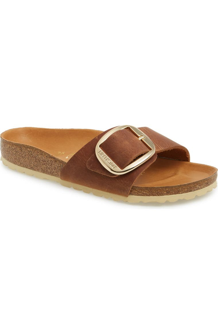 Madrid Big Buckle Slide Sandal | Nordstrom