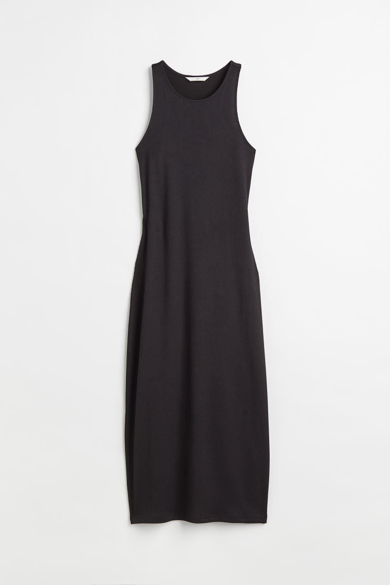 Ribbed Open-backed Dress | H&M (US + CA)