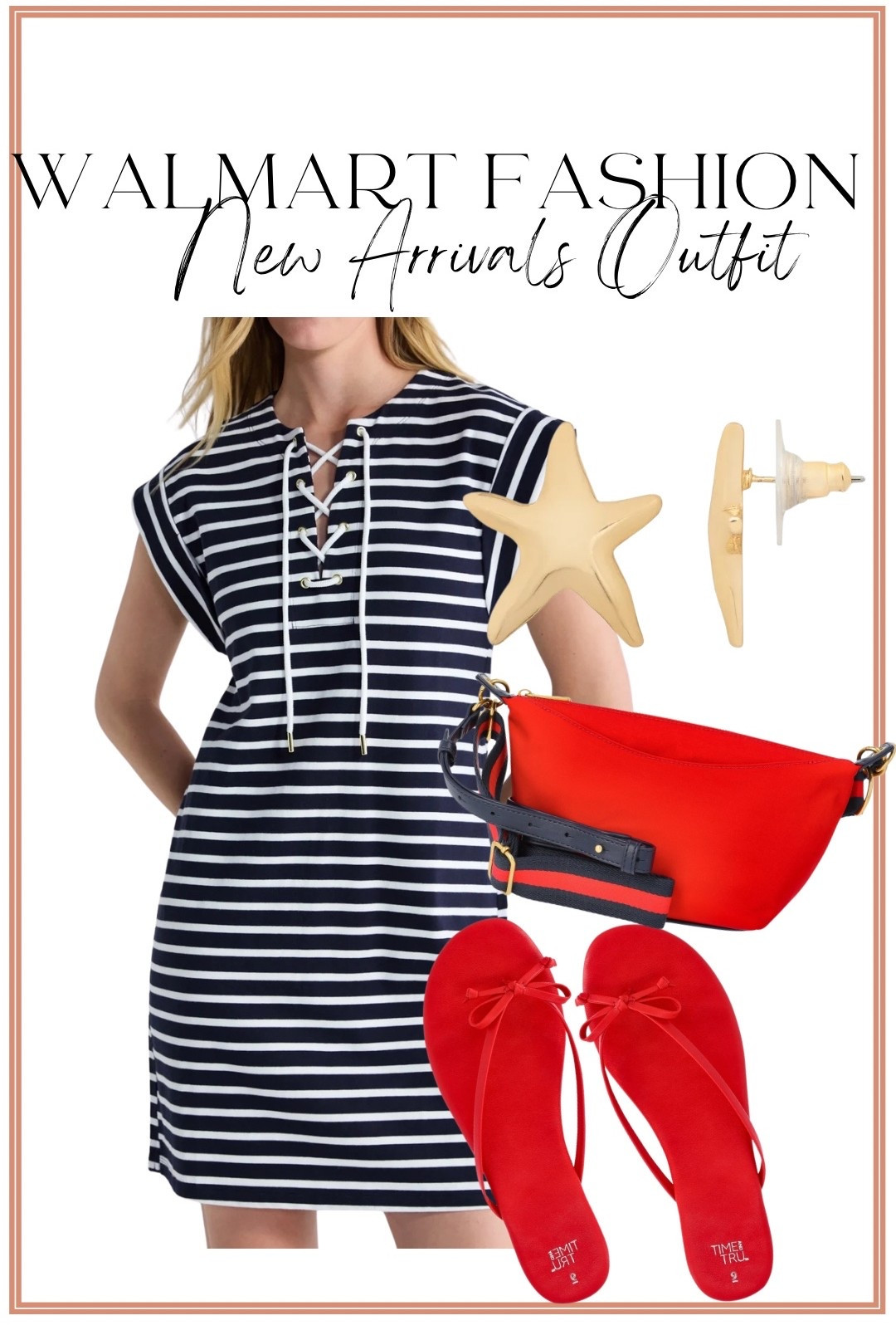 Classic with a bold twist ❤️🤍💙 this striped dress is one of those effortless Walmart finds that looks so much more expensive than it is!

The fit is easy, flattering, and perfect for everything from errands to summer outings. I styled it with these bright red accessories for a fun pop of color that instantly elevates the whole look 👏

Such a good everyday dress you can throw on and feel put together in seconds!

#walmartfashion #walmartfinds #affordablefashion #summeroutfits #stripeddress #everydaystyle #casualchic #budgetfriendlyfashion #outfitinspo #momstyle #elevatedbasics #redaccessories #ootdstyle #walmartstyle #lookforless


#LTKootd #LTKPetite
