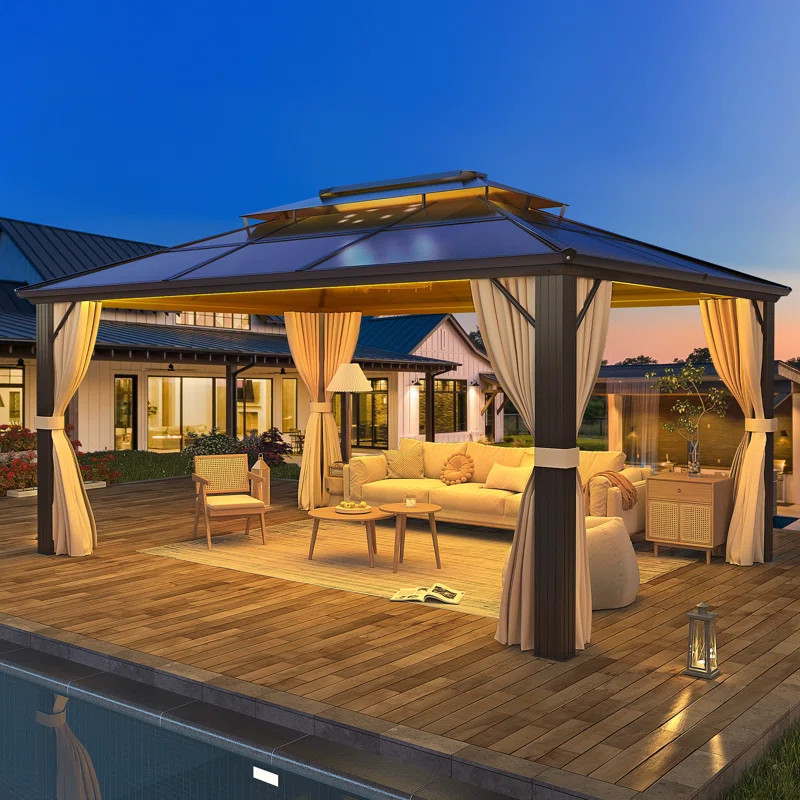 Aluminum Patio Gazebo | Wayfair North America