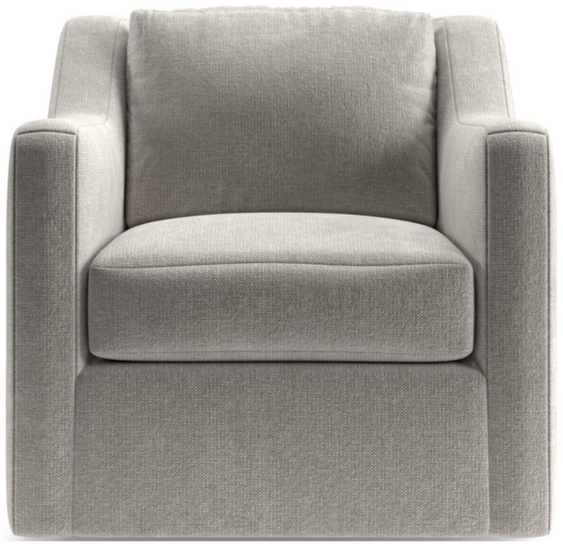 Notch Swivel Chair + Reviews | Crate & Barrel | Crate & Barrel