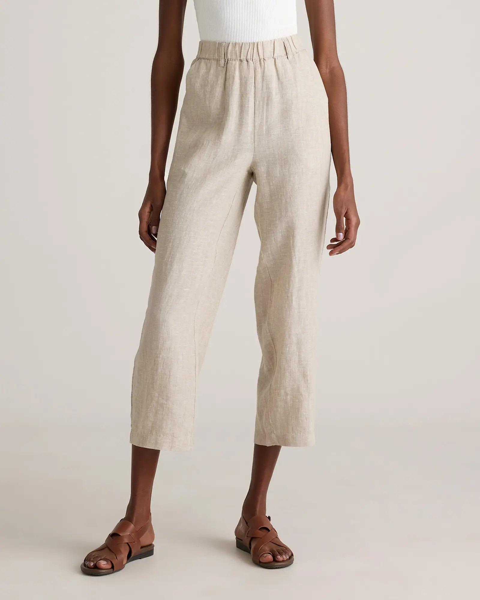 100% European Linen Pants in Flax | Quince