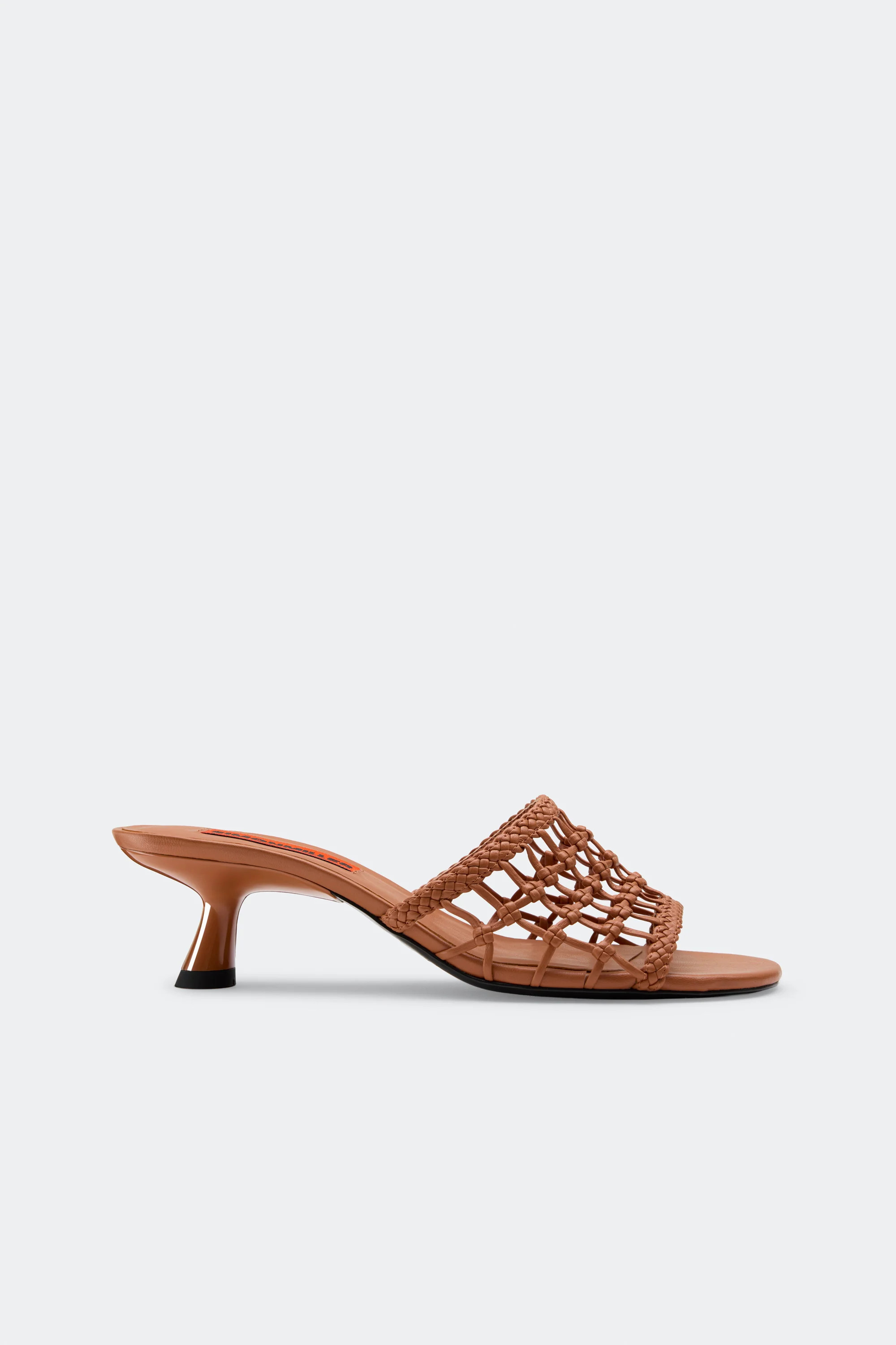 Knotted Beep Heel in Chestnut | Simon Miller