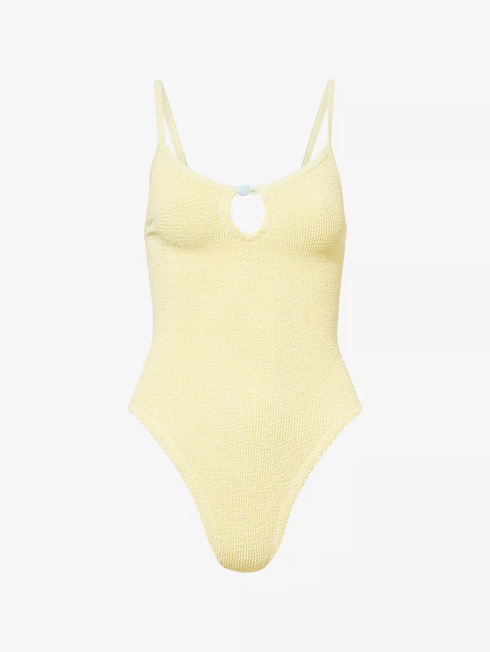 Mia Beaded Swimsuit | Selfridges