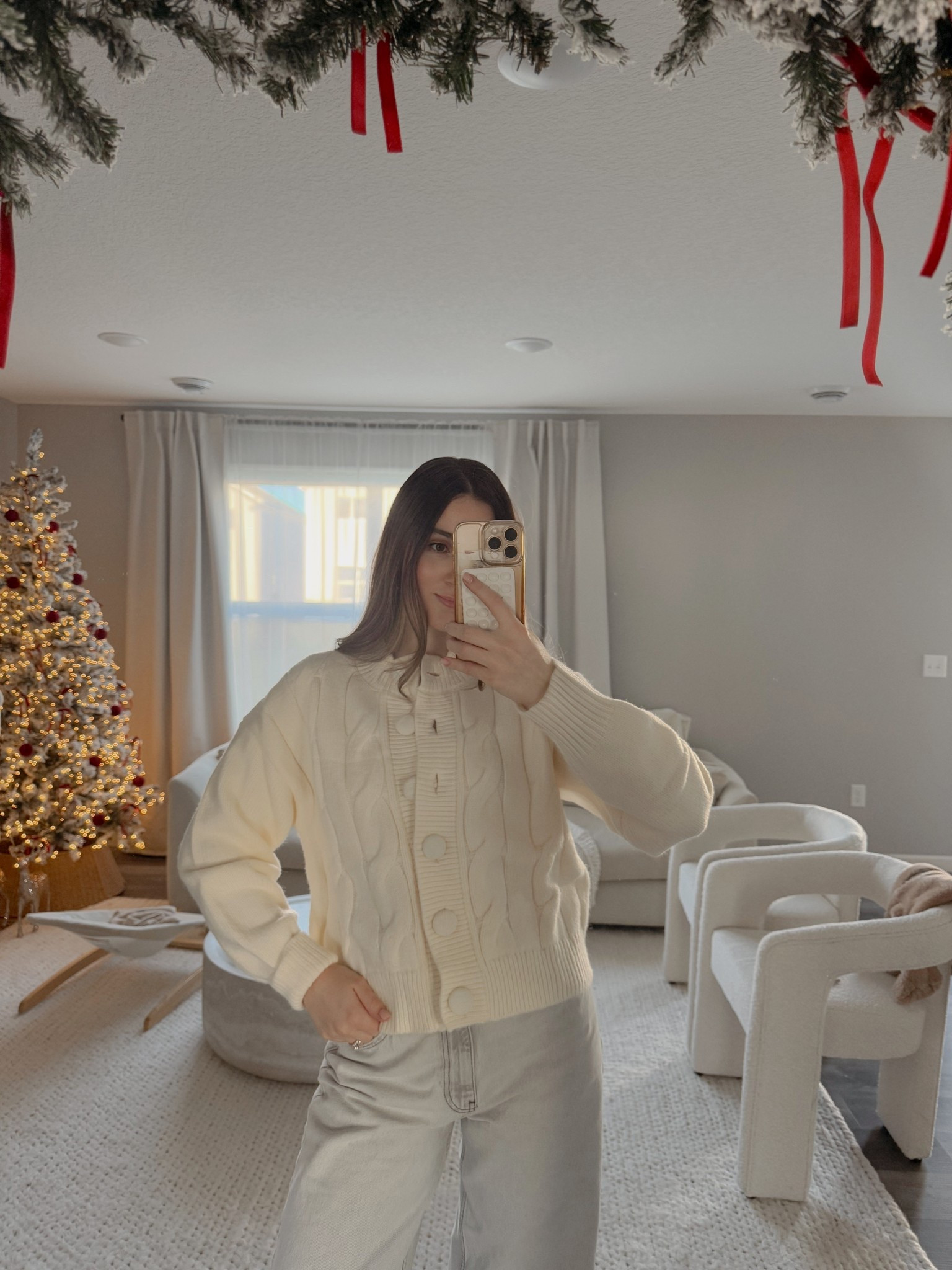 Knit cardigan 