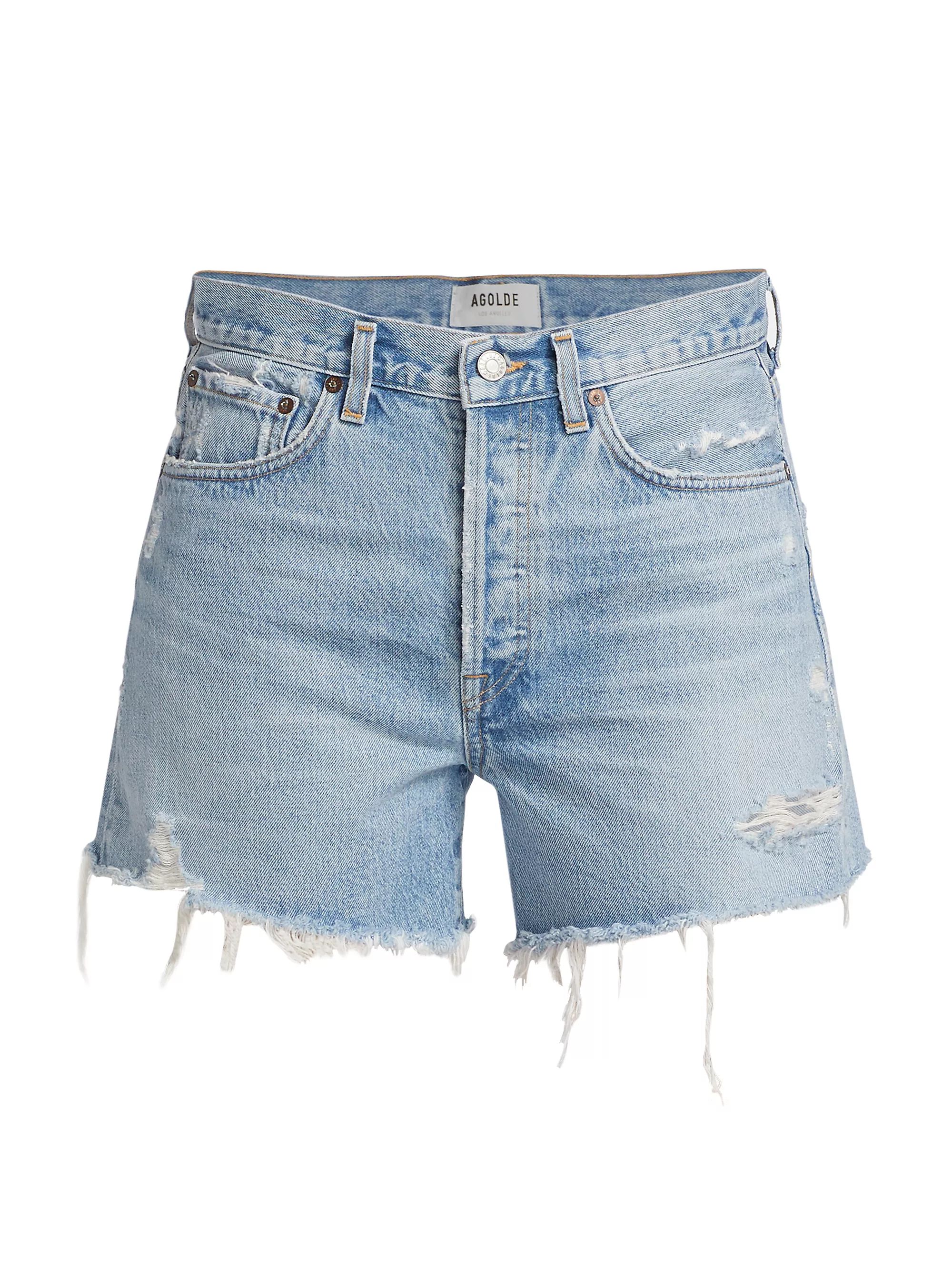 Parker Longline Denim Shorts | Saks Fifth Avenue