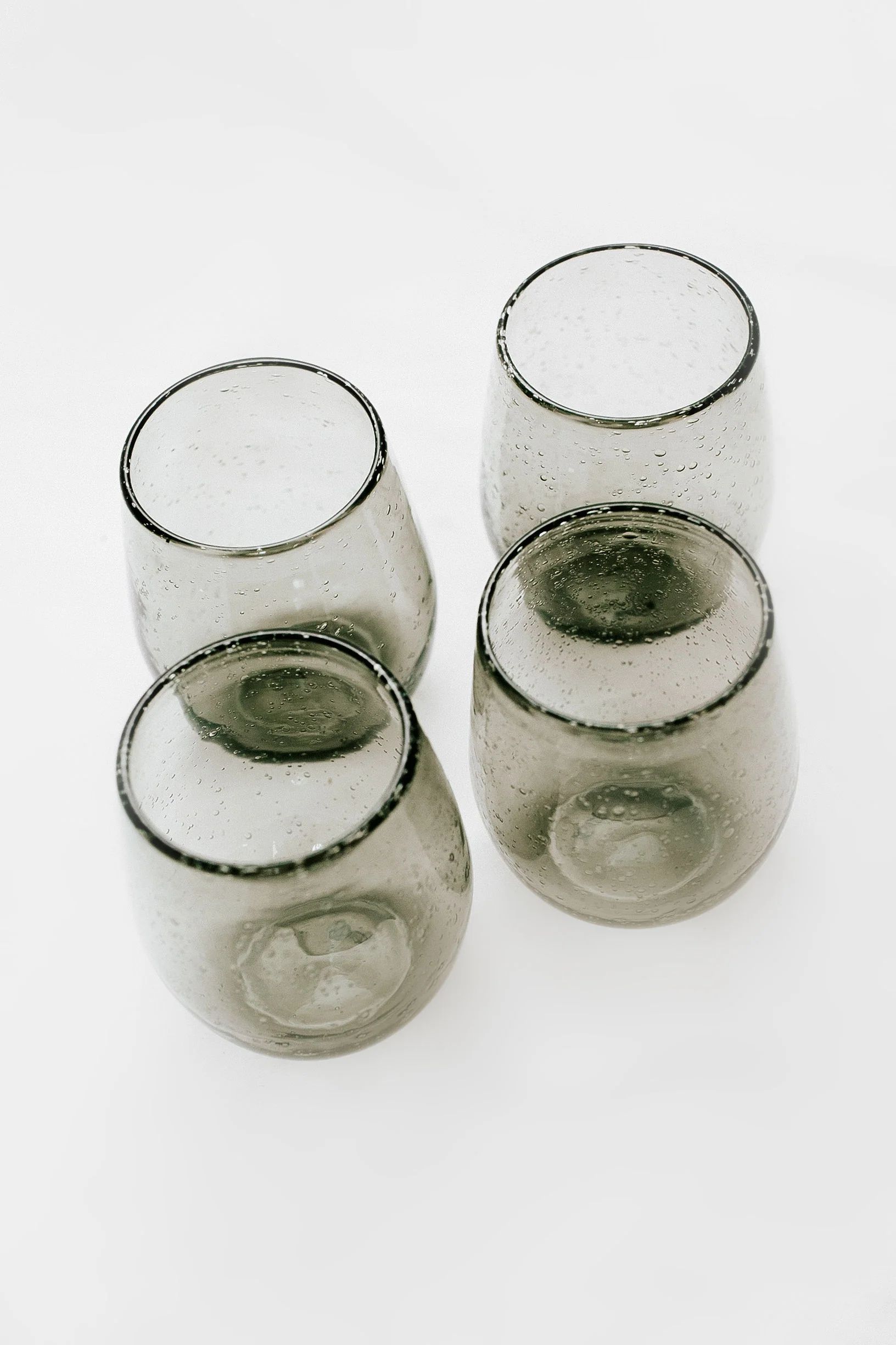 Randi Stemless Wine Glass - Smoke | THELIFESTYLEDCO