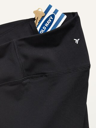 Extra High-Waisted PowerChill Hidden-Pocket 7/8-Length Leggings for Women | Old Navy (US)