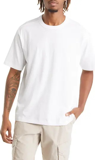 Solid Cotton Crewneck T-Shirt | Nordstrom