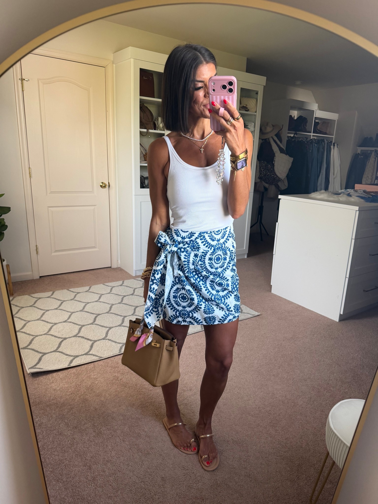 size xs in tank with built in bra. Size small in skirt

#LTKdayinmylife #LTKstorytime #LTKootd