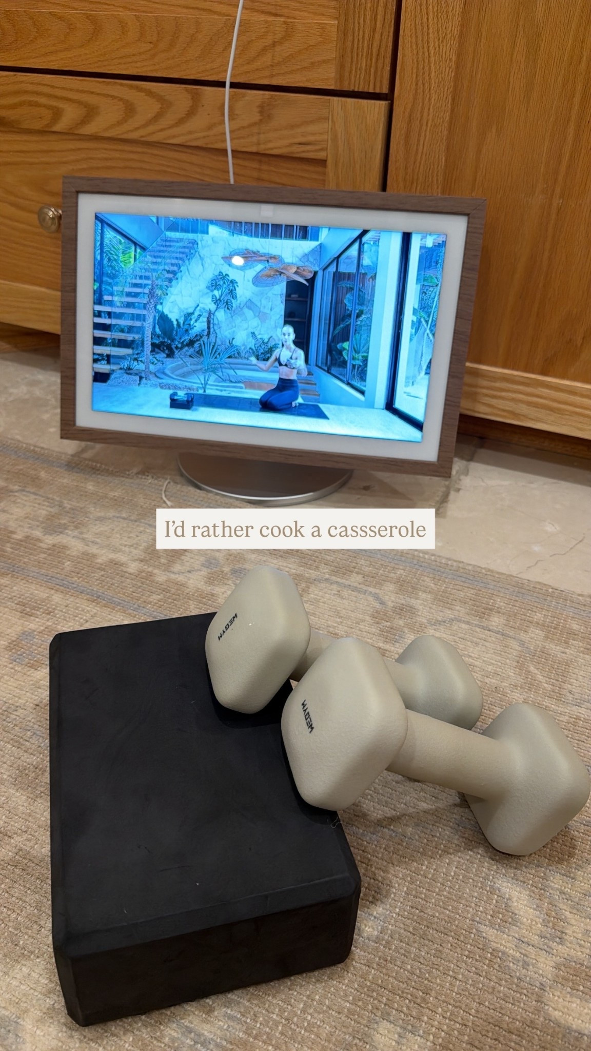 I’d rather cook a cassserole🤣

#LTKfitnessgoals #LTKActive #LTKSaleAlert
