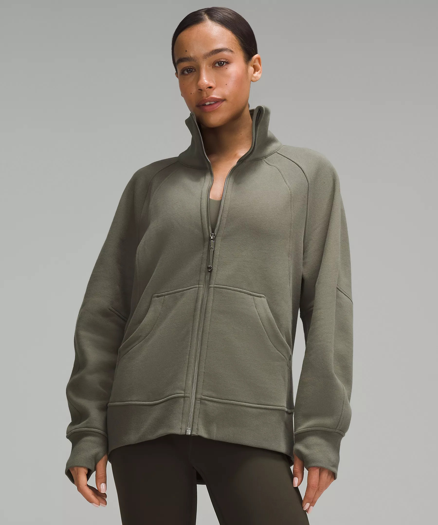 Scuba Oversized Funnel-Neck Full Zip | Lululemon (US)