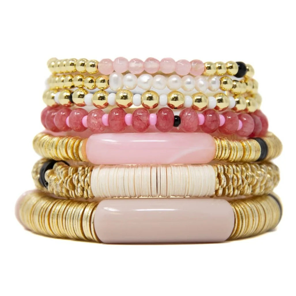 Blush Petals Stack | Allie + Bess