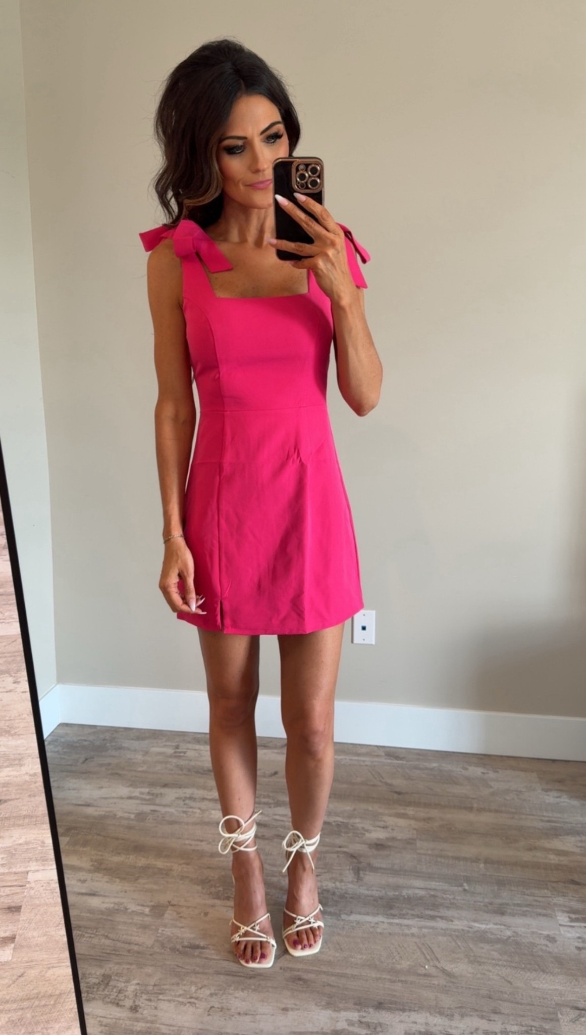 Dress SALE
Under $50 dress
Vacation dress
Pink mini dress
Pink bow dress
Wedding guest dress
Short dress
Date night dress
Cocktail dress
Lace up sandal heel

#LTKStyleTip #LTKSummerEdit #LTKWedding

#LTKgrwm #LTKTravel #LTKSaleAlert