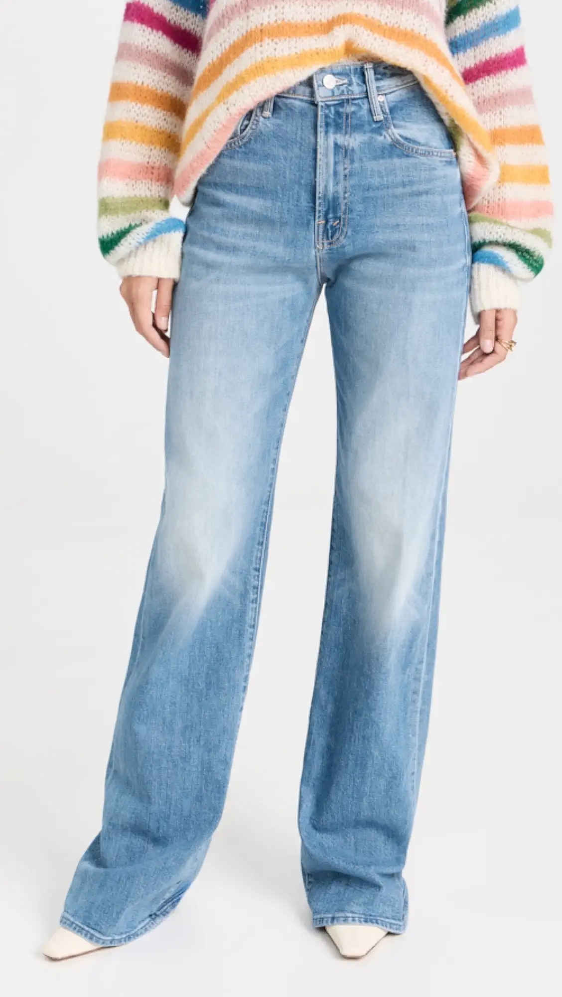 MOTHER The Lasso Heel Jeans | Shopbop | Shopbop