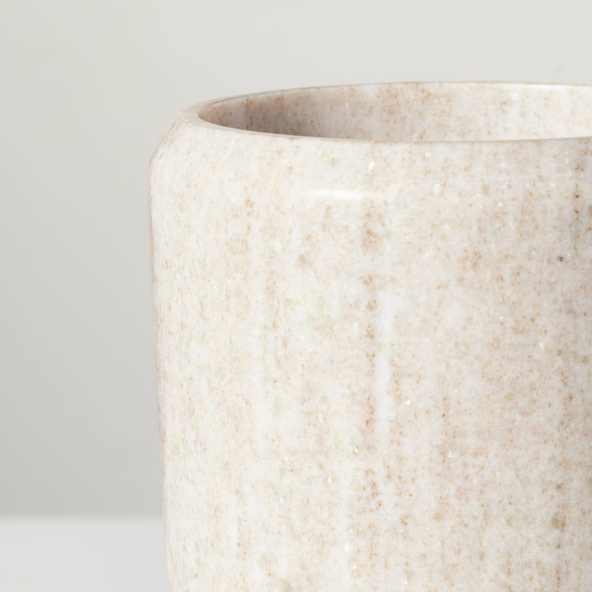 Marble Utensil Storage Warm Beige - Hearth & Hand™ with Magnolia | Target