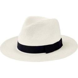 Men's San Diego Hat Company Ultrabraid Fedora with Bow UBF1016 White | Bed Bath & Beyond