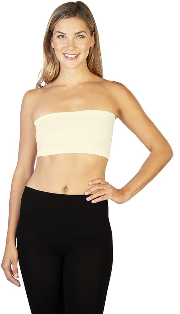 As Seen On Good Morning America, The View, & Instyle SkinnyTees Bandeau | Amazon (US)