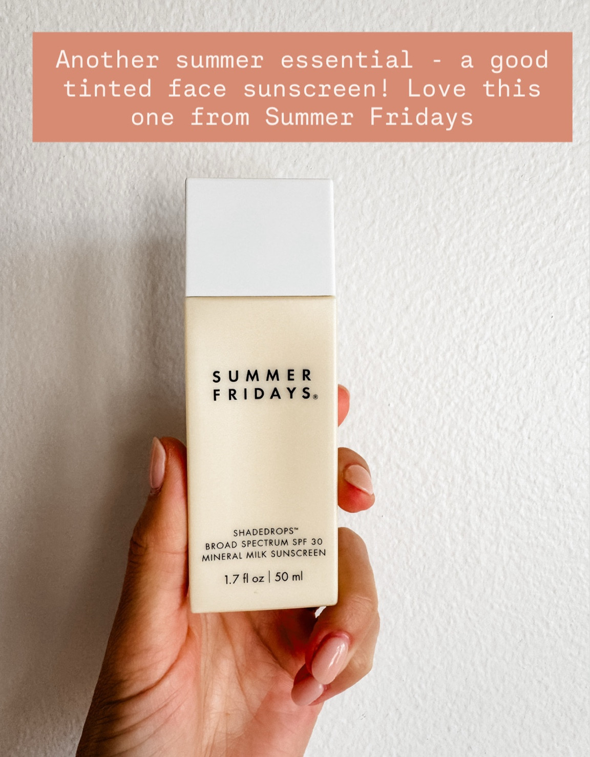 This is a great tinted sunscreen for the summer! It gives your face a little color & has SPF 👏🏼

Loverly Grey, beauty, skincare, tinted sunscreen, tinted moisturizer, summer Fridays 

#LTKBeauty