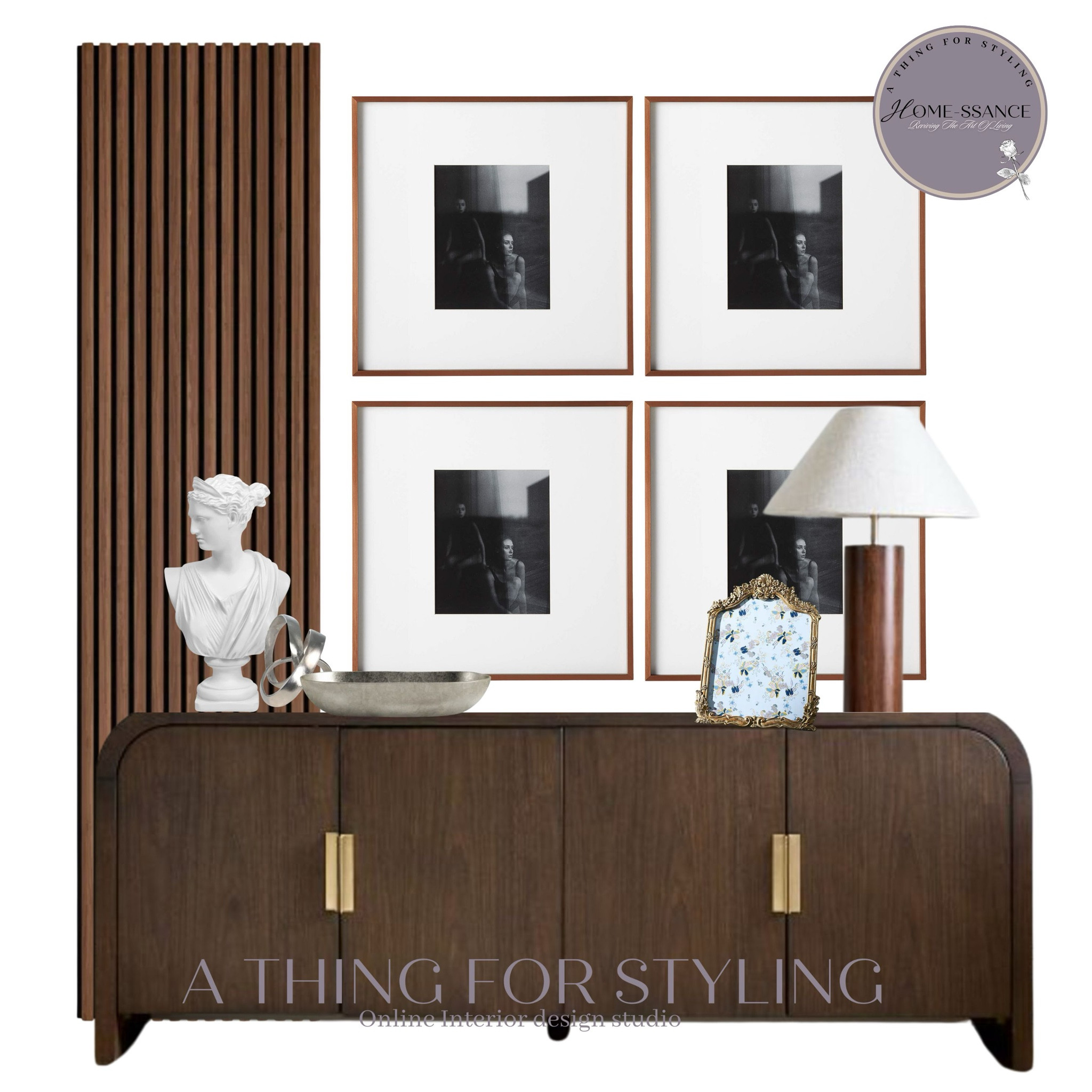 Elegant credenza styling - foyer design

#LTKHome