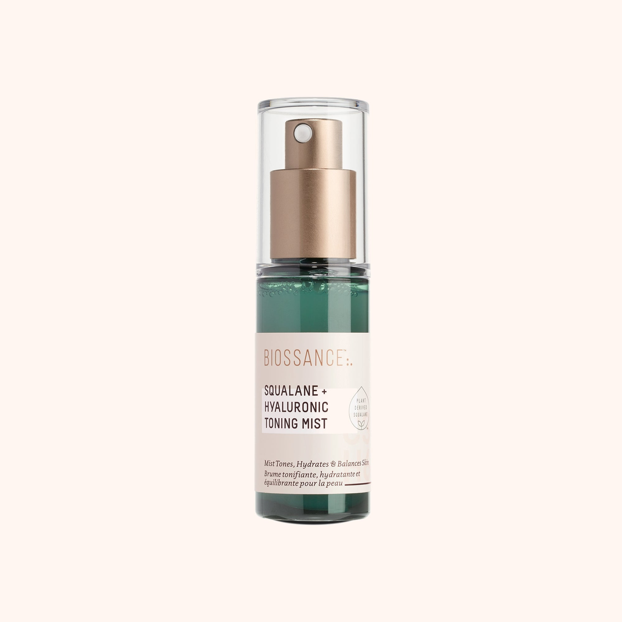 Squalane + Hyaluronic Toning Mist Travel Size | Biossance US
